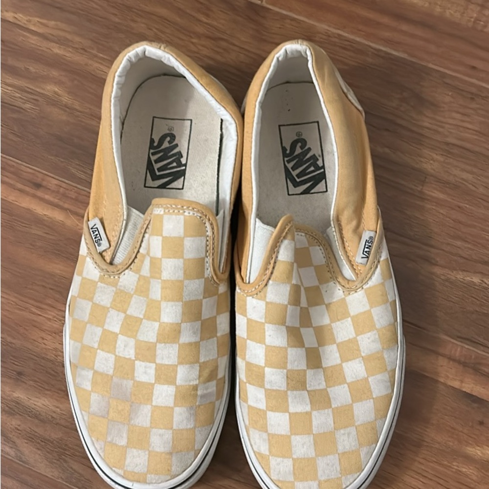Vans Checkerboard Slip-On Shoes